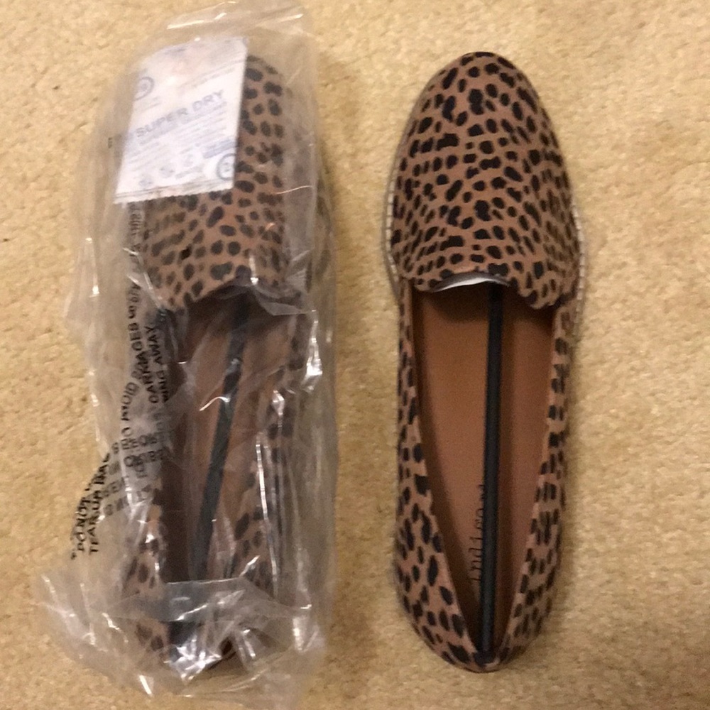 Brown Leopard Loafer